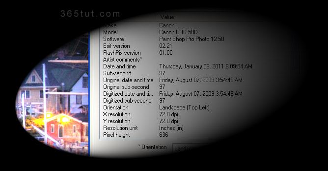 صورة [ دروس تصوير ] الدرس رقم ١٠ – معلومات الصورة EXIF